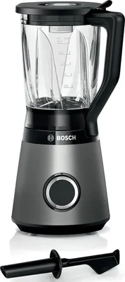 Obrázok produktu pre Bosch MMB6172S, Stolný mixér, 1,5 L, Pulzný spínač, Drtenie ľadu, 1 m, 1200 W