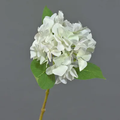 Produktbild von artplants.de Textilblume Hortensie AMARILDO, weiß, 45cm - Künstliche Hortensie