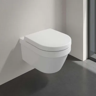 Produktbild von Villeroy & Boch Architectura Wand-WC DirectFlush Combi-Pack mit WC-Sitz