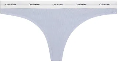 Productafbeelding van Calvin Klein dames string, blauw (casual blauw), maat XL