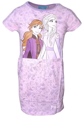 Produktbild von Sommerkleid Disney Frozen Elsa & Anna Lila 98 cm