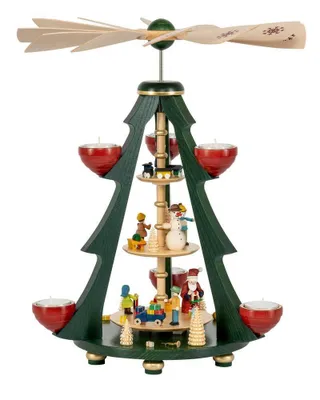 Produktbild von 3-stöckige Pyramide Baum - Bescherung (40cm) von Richard Glässer