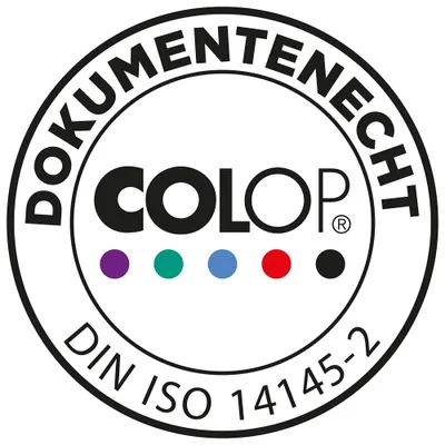 Produktbild von COLOP Ersatzkissen für Stempel E/10 blau 2 Stück