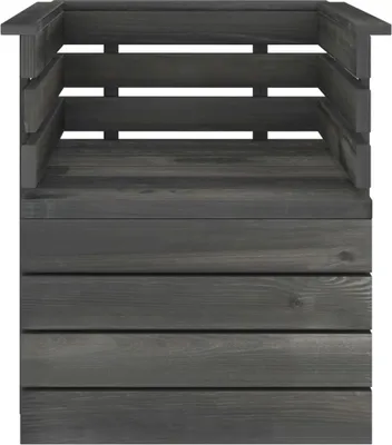 Zdjęcie produktu dla VidaXL 315417, Ciemny Szary, Drewno, Dorośli i dzieci, 700 mm, 650 mm, 715 mm