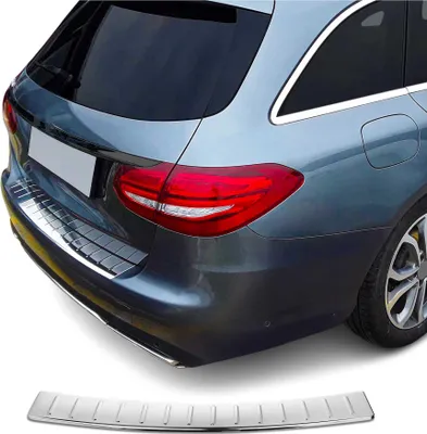 Image de Protection Seuil de Pare-chocs Pour Mercedes Classe C S205 2015-2021 Acier