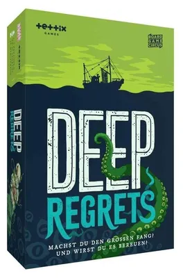 Produktbild von Deep Regrets Brettspiel – Horror und Abenteuer auf hoher See