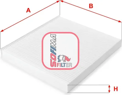 Produktbild von SOFIMA S 3209 C Innenraumfilter Pollenfilter für ALFA ROMEO GIULIETTA (940)