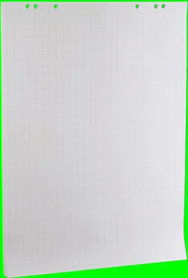 Produktbild von Ursus Basic 036441 Flipchart-Block - 68 x 99 cm, kariert, 80 g/qm, 20 Blatt