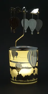 Produktbild von Glaskarusell Heißluftballon