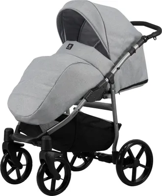 Produktbild von Kunert 3in1 MATA Babywagen in Grau – Sicher und komfortabel für Ihr Kind