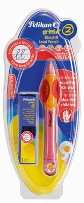 Produktbild von Pelikan Bleistift Griffix pink B1PL f