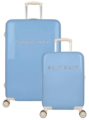 Immagine prodotto di Set di valigie da viaggio SUITSUIT® Fabulous Fifties Alaska Blue, 2 pezzi - blu