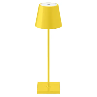 Produktbild von SIGOR LED Akku-Tischleuchte "NUINDIE 380" INDOOR & OUTDOOR 2,2W 827 (Warmton-extra) Gelb