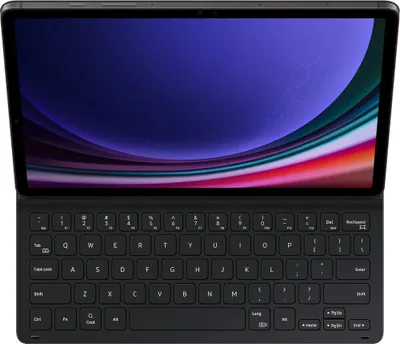 Produktbild von Samsung EF-DX715BBEGSW mobile device keyboard QWERTZ German Pogo Pin Black