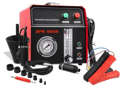 Produktbild von EVAP Rauchmaschine fürs Auto - Lecksuchgerät für Kraftstoff- und Vakuumleitungen - 12V - Eingebaute Luftpumpe - Manometer - Für alle Fahrzeuge