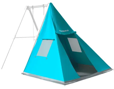 Produktbild von HUDORA 64037, Zelt, Für die Nutzung im Außenbereich geeignet, Polyethylen, Blau, 2 kg