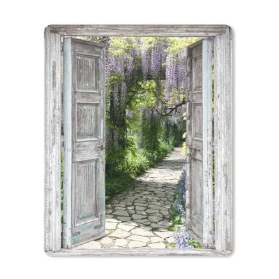 Produktbild von MuchoWow® Mauspad Mousepad Durchbruch - Wald - Steine - Frühling 19x23 cm - Mousepads - Maus Mat - Pad - Mausunterlage - Mauspads - Spielen