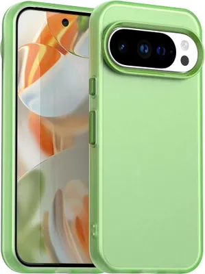 Immagine prodotto di Custodia per Google Pixel 10 Pro XL - Cover posteriore Phonesta HardFrost Semi-Trasparente - Verde opaco