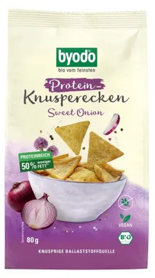 Produktbild von Protein Knusperecken - Sweet Onion 80g