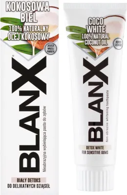 Produktbild von BlanX Kokosnuss-Weiße Zahnpasta White Detox 75 ml