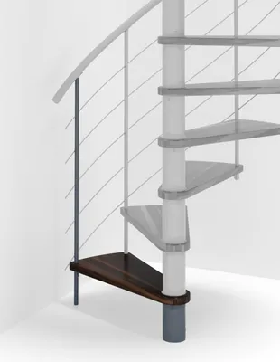 Produktbild von Minka Höhenerweiterung für Venezia Smart 120cm Durchmesser Walnuss Grau