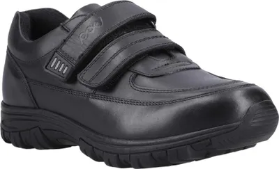 Produktbild von POD - "Sprint" Schul-Uniform-Schuhe für Jungen, Leder FS11979 (34 EU) (Schwarz)