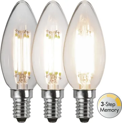 Produktbild von Star Trading 354-93-1, 4,2 W, 40 W, E14, 470 lm, 15000 h, Weiß
