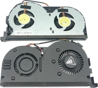 Produktbild von Ersatz Fan Lüfter Kühler cooler kompatibel für Lenovo Y50-70 (59428452), Y70-70 Touch (80DU00HHGE)