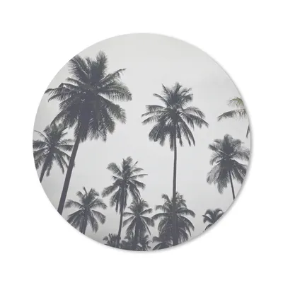 Produktbild von MuchoWow® Mauspad Mousepad Palme - Tropisch - Natur 30x30 cm - Mousepads - Maus Mat - Pad - Mausunterlage - Tischunterlage - Schreibtischmatten