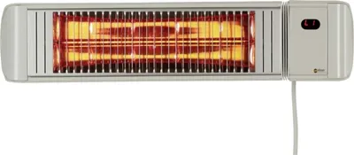 Produktbild von Vitramo VC-EH2000W, Elektrischer Halogen-Raumheizer, Halogen gas, 1,8 m, IP65, Drinnen, Wand