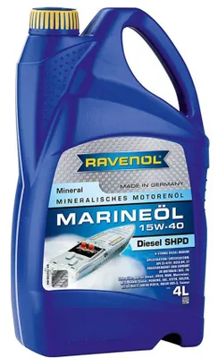 Produktbild von RAVENOL Diesel SHPD für 15W-40 4 Liter Motoröl Motorenöl Mineralisch VDS-3 Öl