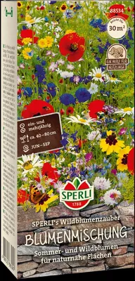 Produktbild von SPERLI Blumensamen Wildblumenzauber 30 m²