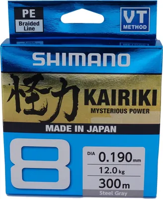 Produktbild von Shimano Kairiki 8 (Steel Gray)