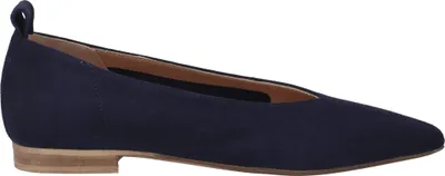 Produktbild von Donna Carolina Ballerina TRAY STITCH, Rauleder, Blau, Damen