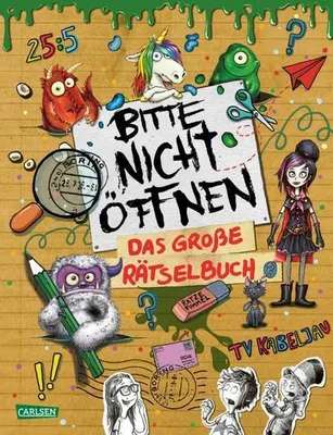 Produktbild von Bitte nicht öffnen: Das große Rätselbuch