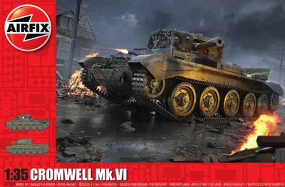 Produktbild von Airfix A1374, Tank model, Montagesatz, 1:35, Cromwell Mk.VI, Unisex, Kunststoff