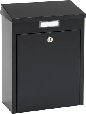 Produktbild von MEFA Briefkasten Lied 150 mit Namensschild, mit Schloss, Größe 340x265x135 mm