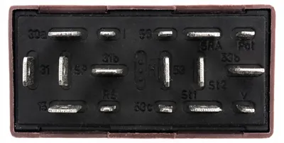 Produktbild von Wischerrelais Intervallrelais 377 – Relais Scheibenwischer für VW Golf IV, Passat B5, Bora