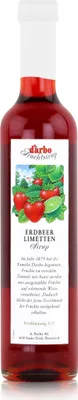 Produktbild von Darbo Erdbeer Limetten Sirup 500ml - Cocktails Kaffeesirup (1er Pack)