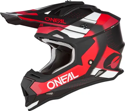 Produktbild von O'Neal Helm 2SRS SPYDE schwarz/rot/weiß M (57/58 cm)