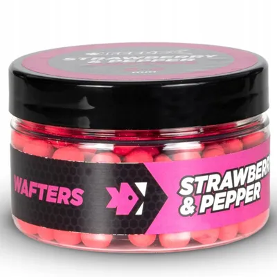 Zdjęcie produktu dla Przynęta Kulki Wafters Zbalansowane Feedex Strawberry Pepper 6-8 Mm