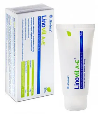 Immagine prodotto di Crema protettiva Linovit con vitamine A+ E 50g