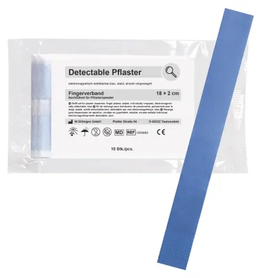 Produktbild von Fingerverband detectable Nachfüllset 18x2cm VE=10 Stück