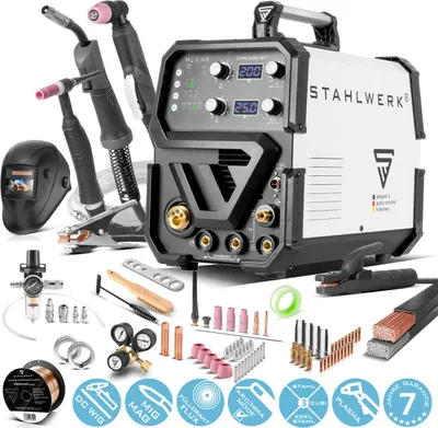 Obrázek produktu pro STAHLWERK Kombinovaný svarovací stroj 4 v 1 CTM-250 ST v plné výbave