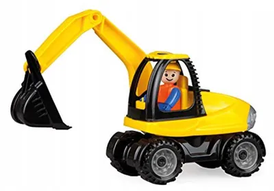Produktbild von Lena Truckies Bagger 01621 – Stabile Baumaschine, ca. 25 cm