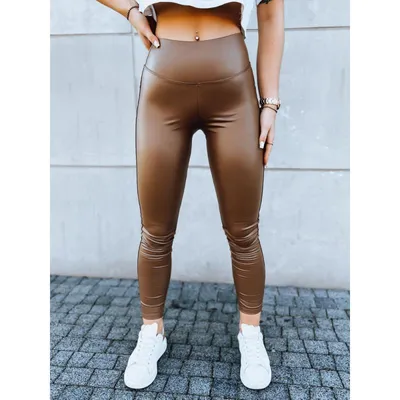 Produktbild von Gewachste Damen-Leggings JEWELS camel L