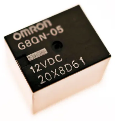 Produktbild von G8QN-05 12VDC OMRON Miniature Automotive PCB Relay 30A 12V #715883