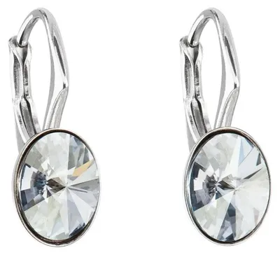 Immagine prodotto di Orecchini ovali in argento  31276.5 tonalità blu