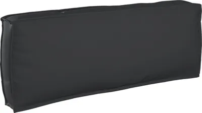 Produktbild von Design Palettenkissen für Rückenlehne Schwarz 120 x 40 x 12 cm - Gartenmöbelauflagen 2025 Neu1636832 1parcel