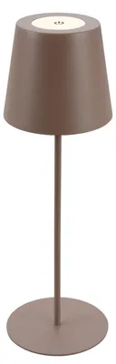 Zdjęcie produktu dla Akumulatorowa lampa stołowa LED Bezprzewodowa lampa stołowa z funkcją ściemniania Ciepła biel Dotykowa lampa stołowa IP44